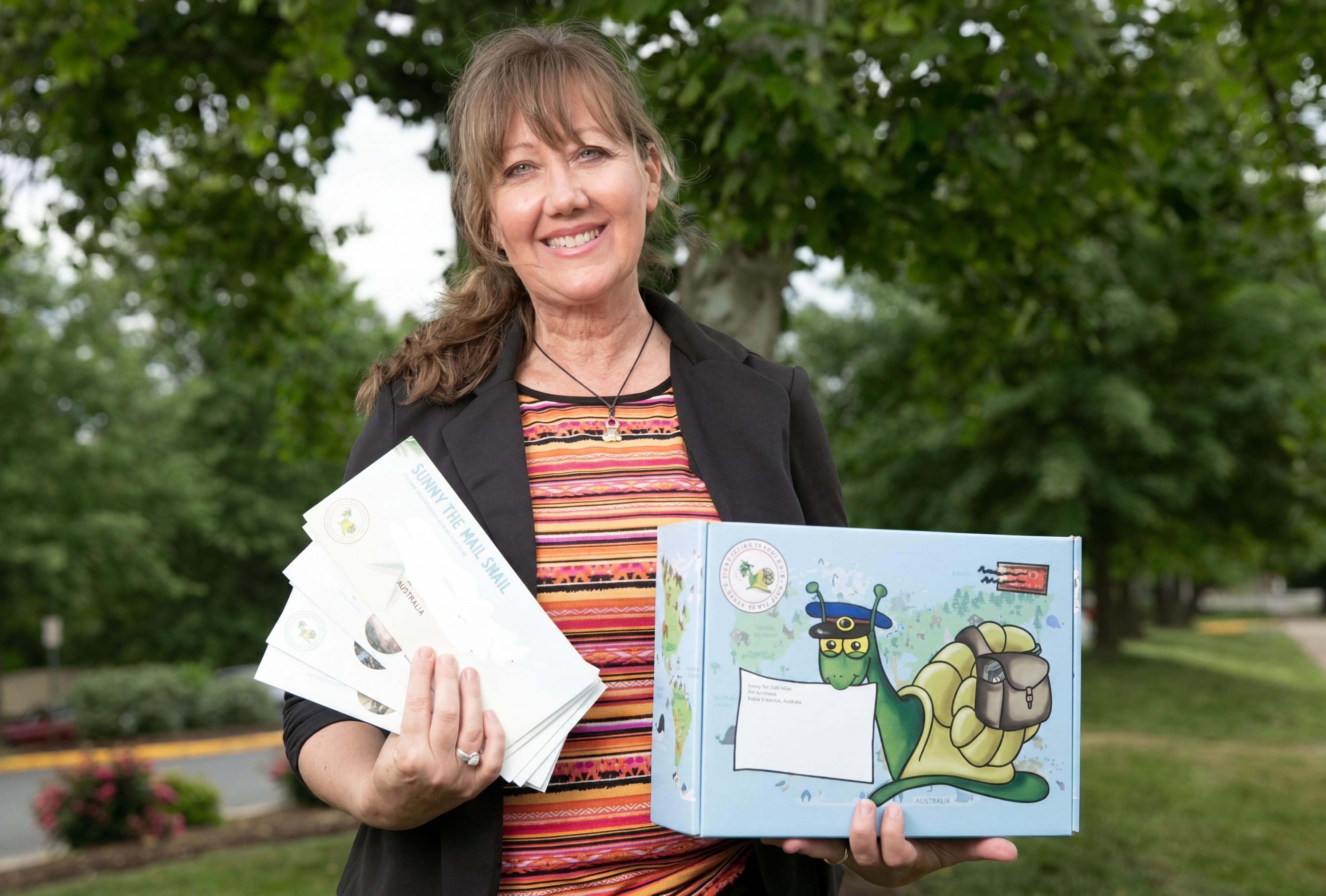 Wendy Lattimore, founder of Snail Mail for Kids